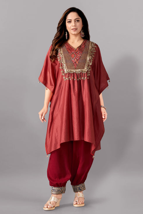 Kaftan with harrem pants