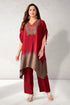 Kaftan set with straight pants