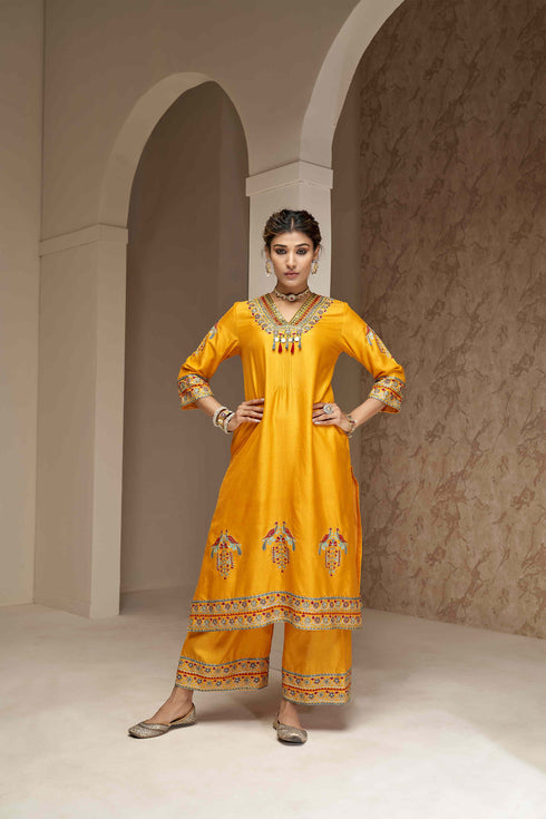 Long Kurta with Pants