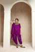 Triangular Cape with Dhoti Pants