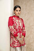 Embroidered Long Shirt with Dhoti Pants
