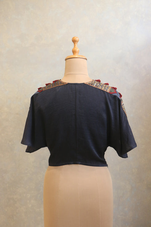 Co-ord Set With A Crop Top And Pants