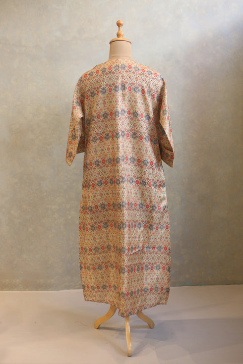 Lightly Embellished Neck Tunic