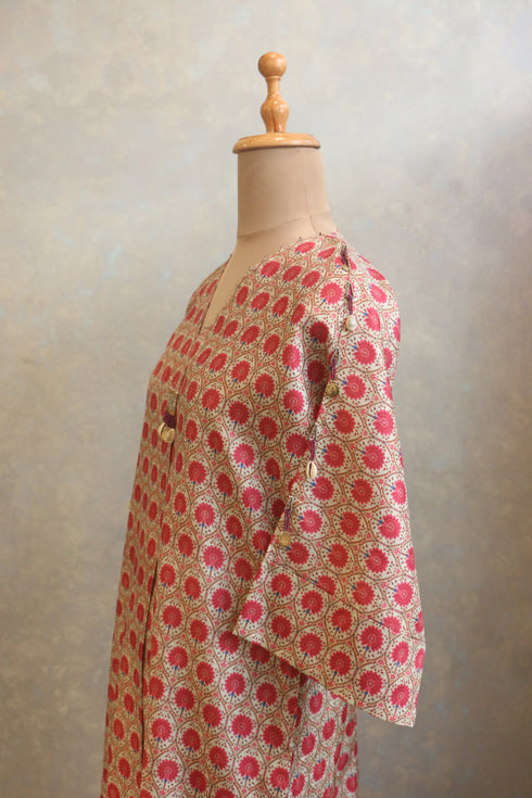 Lightly Embellished Neck Tunic