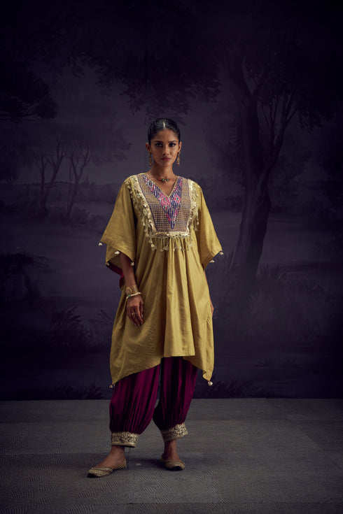 Kaftan with harrem pants