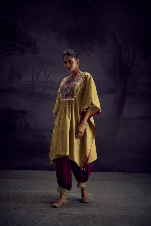 Kaftan with harrem pants