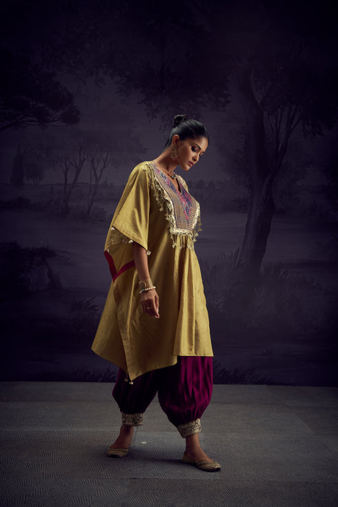 Kaftan with harrem pants