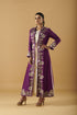 Embroidered Full Sleeve Jacket With Churidar