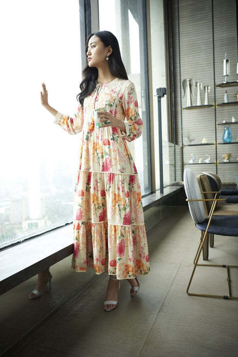 Multi Color Printed Tunic