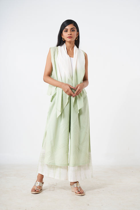 Top With Double Layered Pant