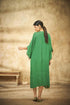 Green Bandhani Straight Cut Tunic