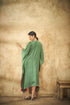 Olive Green & Hand work Kaftan