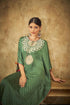 Olive Green & Hand work Kaftan