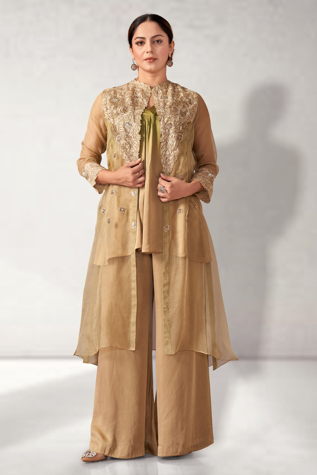 Jacket with shaded top set