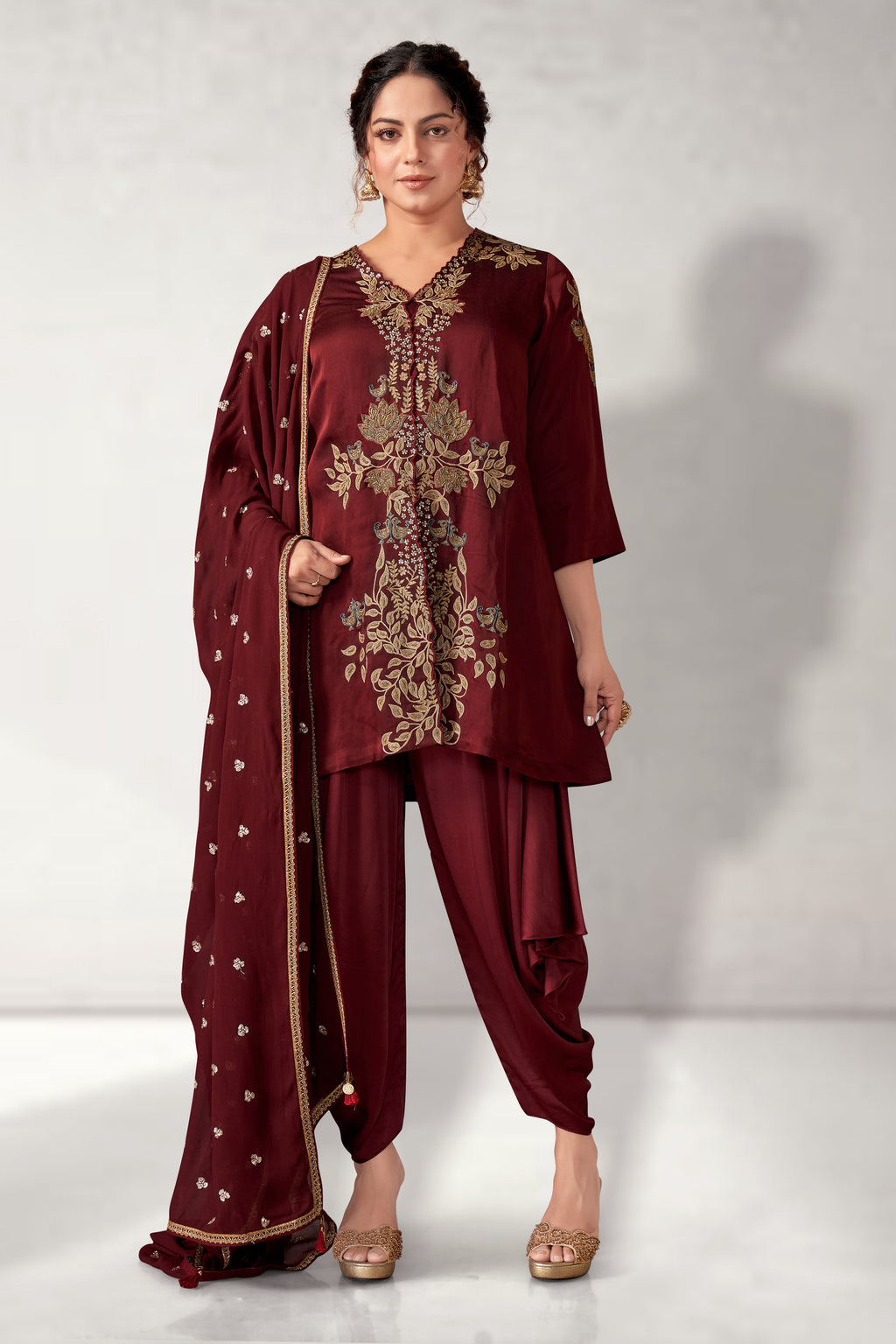 Tunic with Dhoti