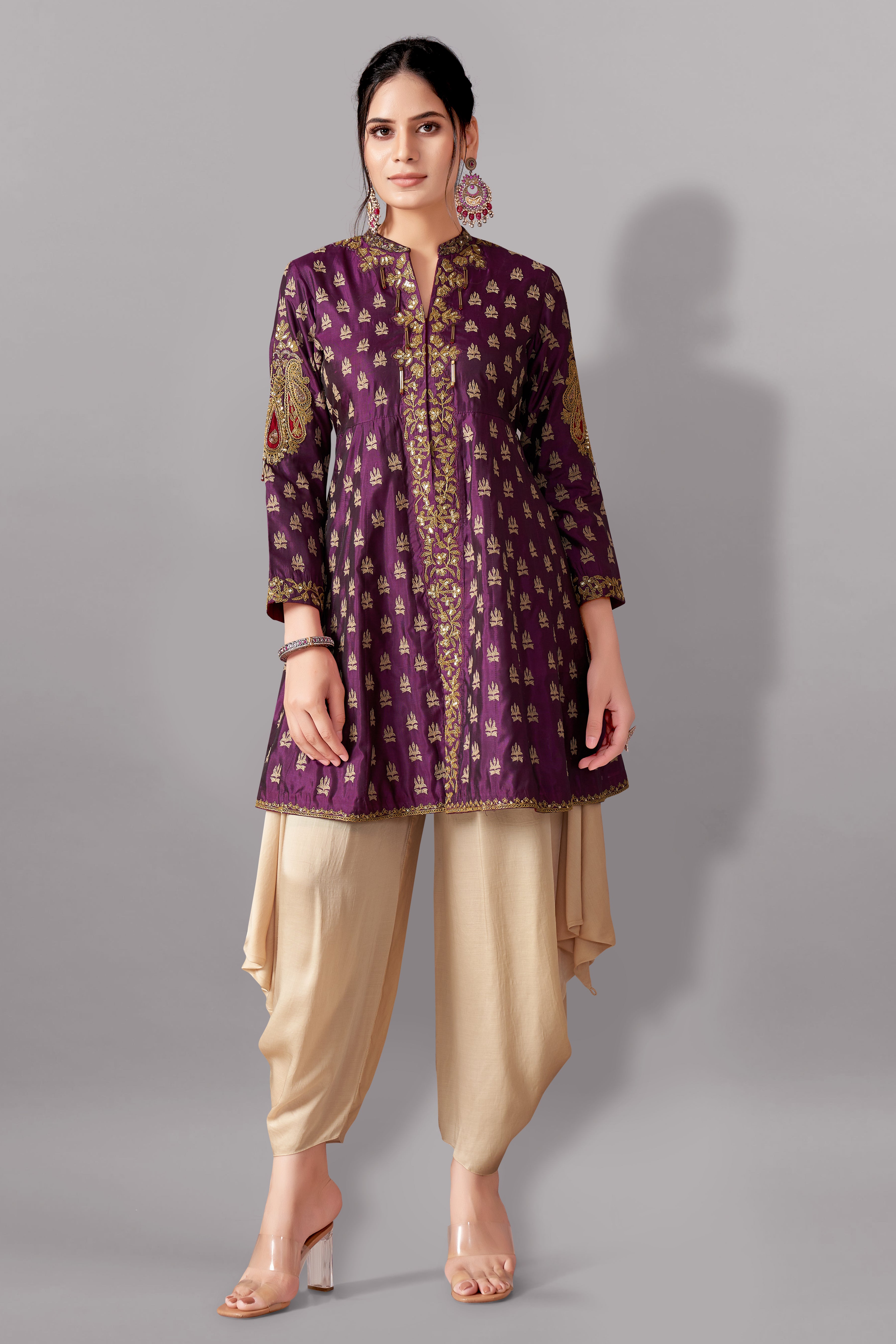 Kali Top with Dhoti