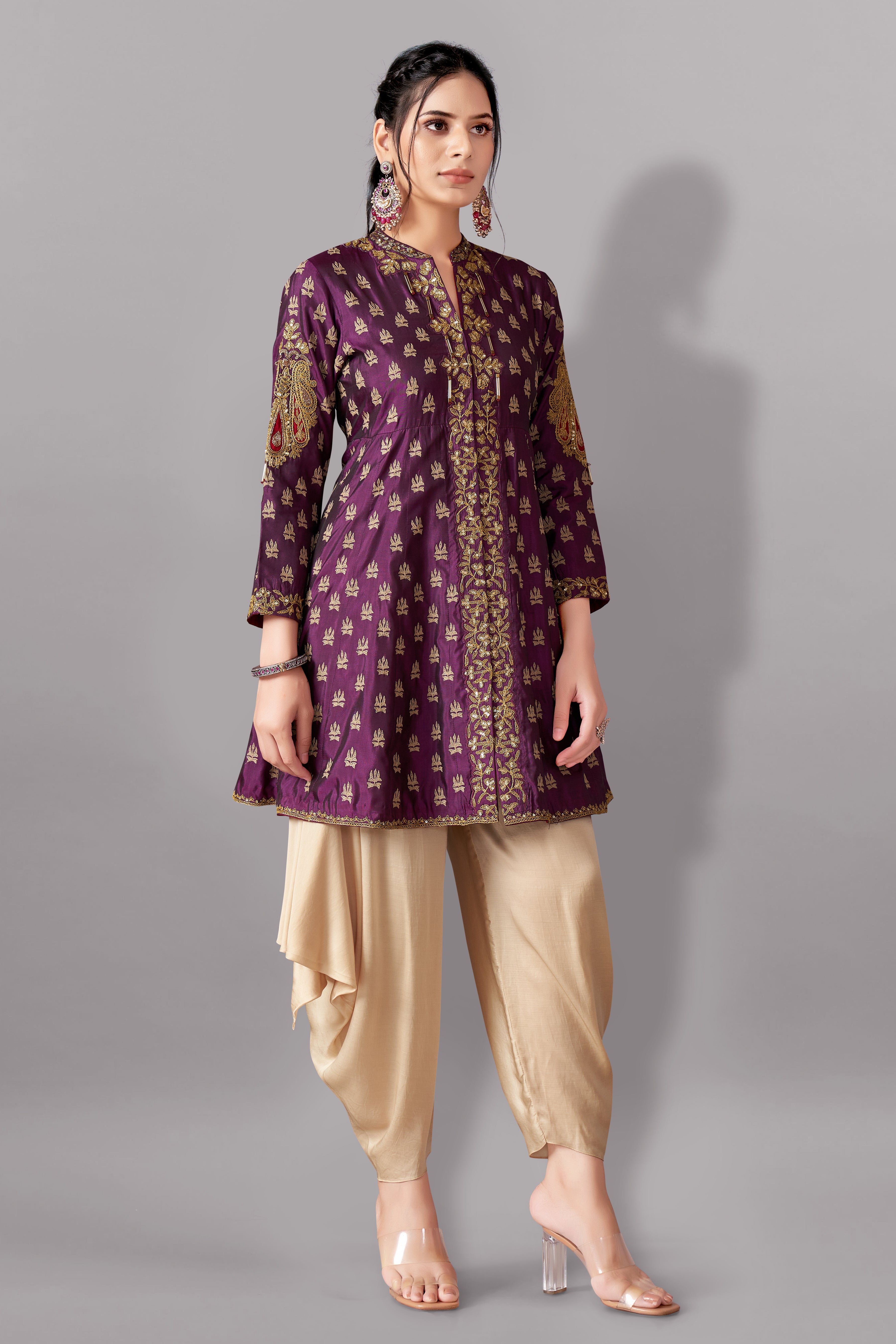 Kali Top with Dhoti