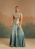Corset with sharara