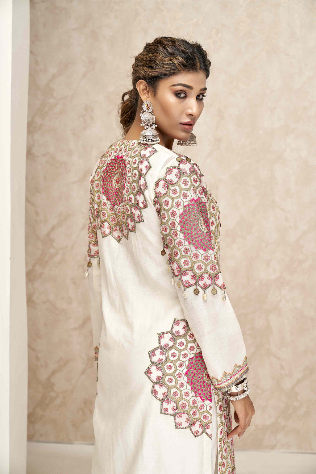 Chanderi Tunic Set