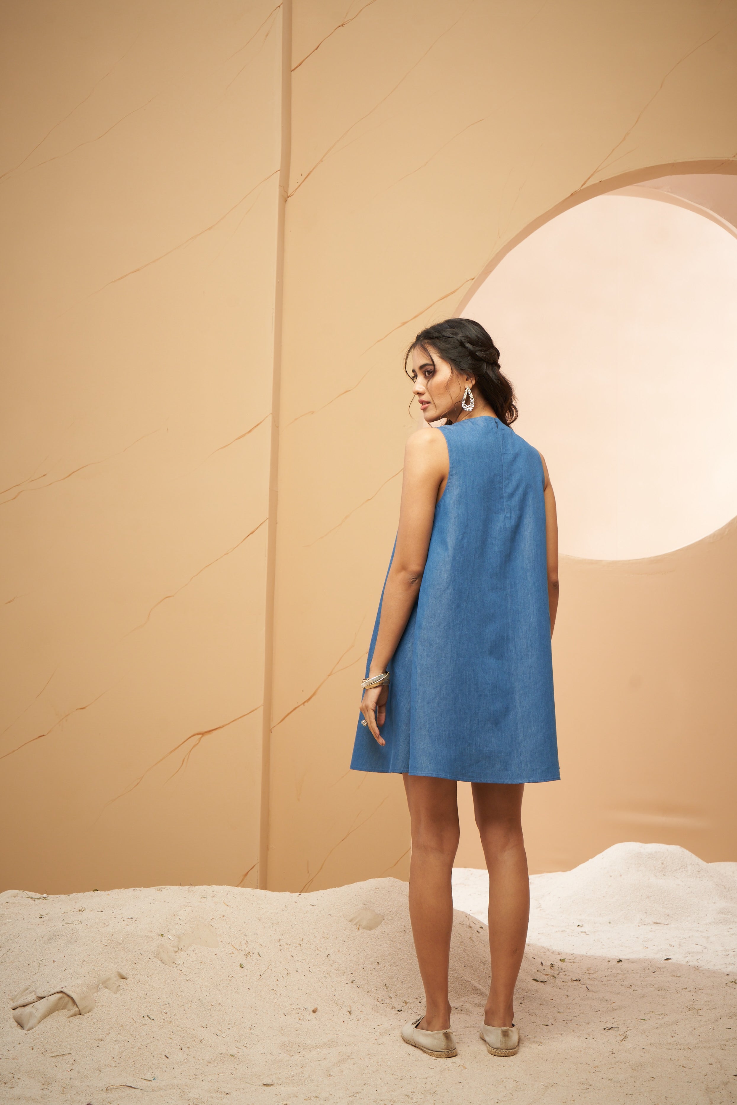 Denim Short tunic