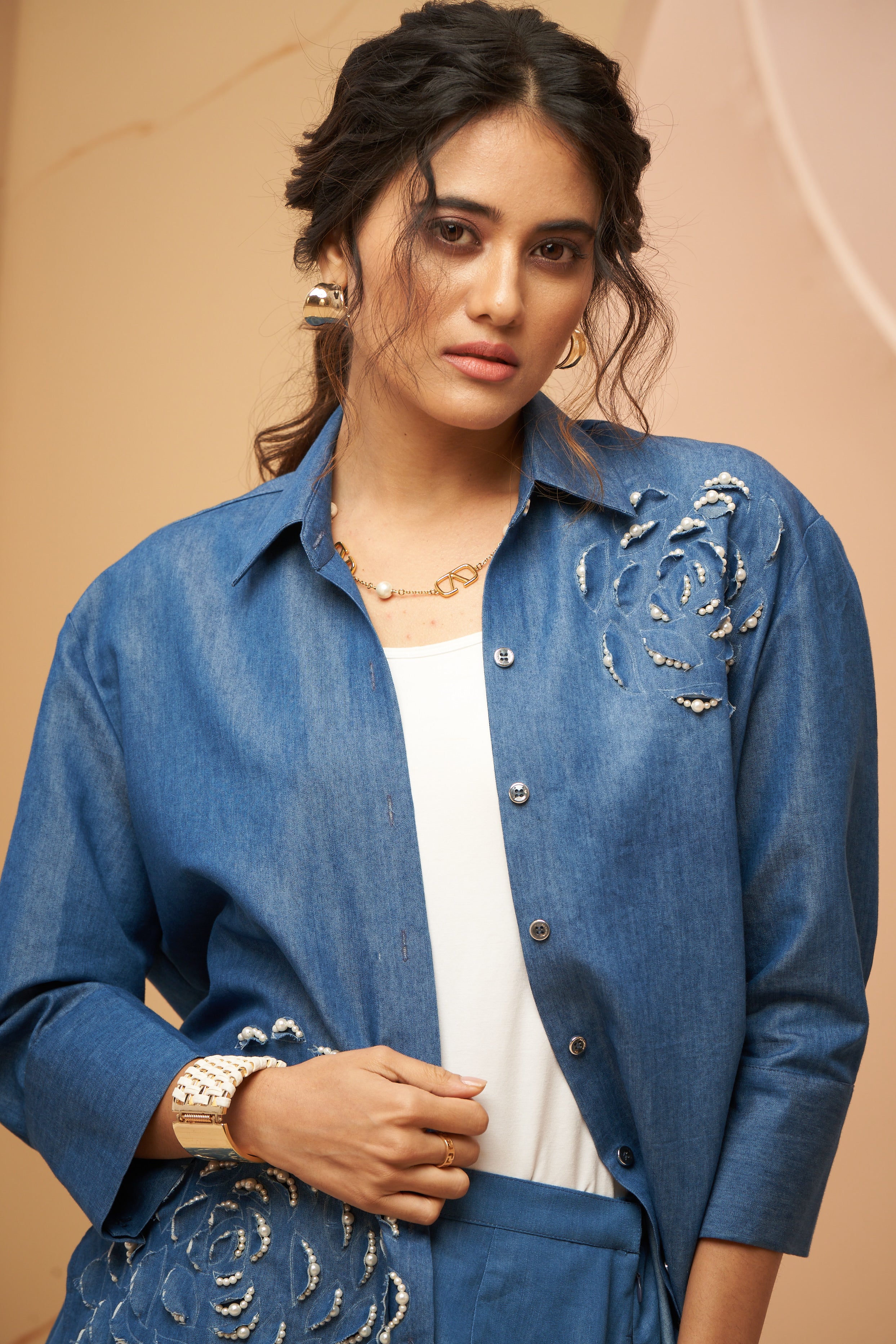 Denim co-ord set