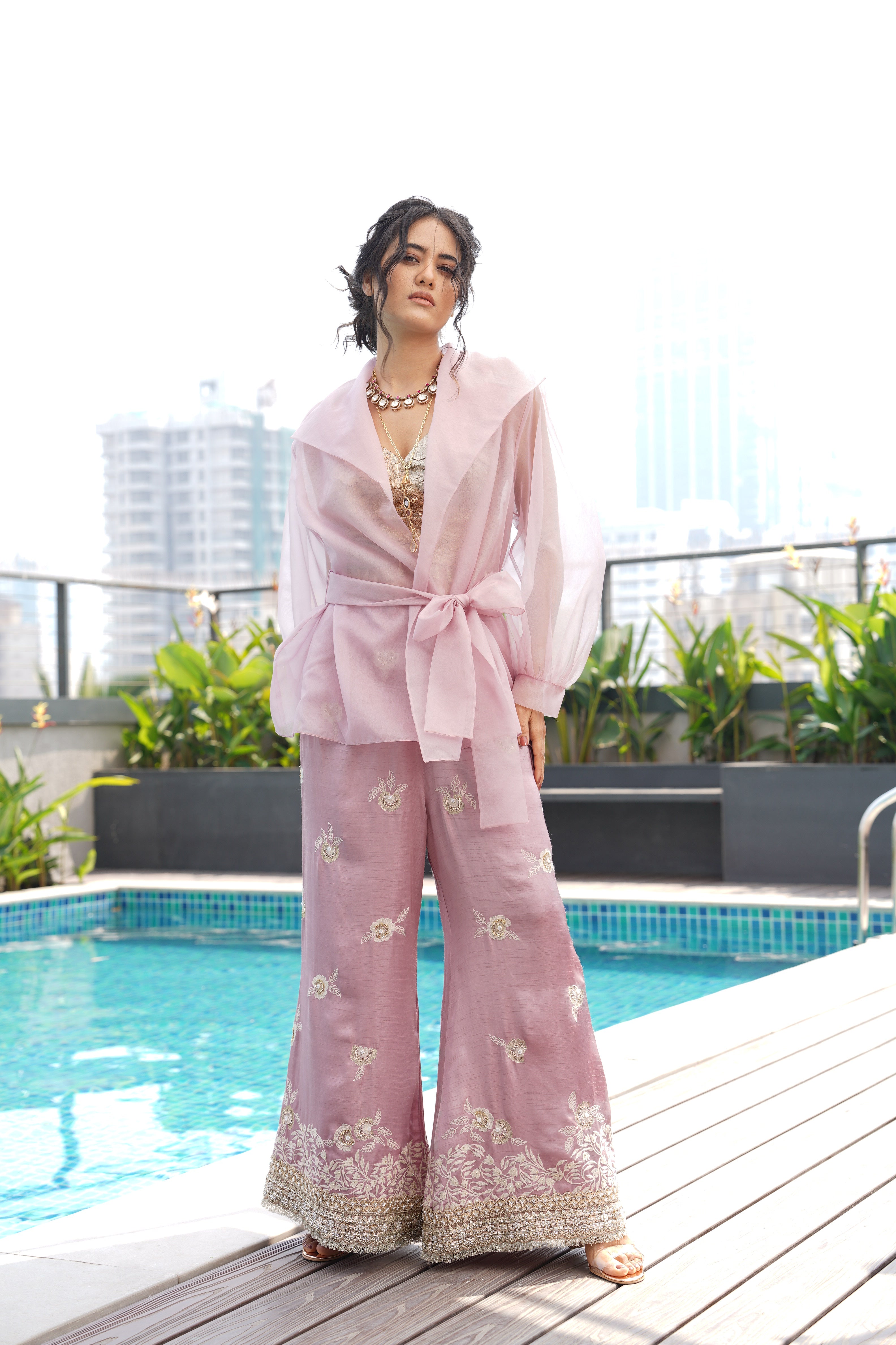 Top with pants