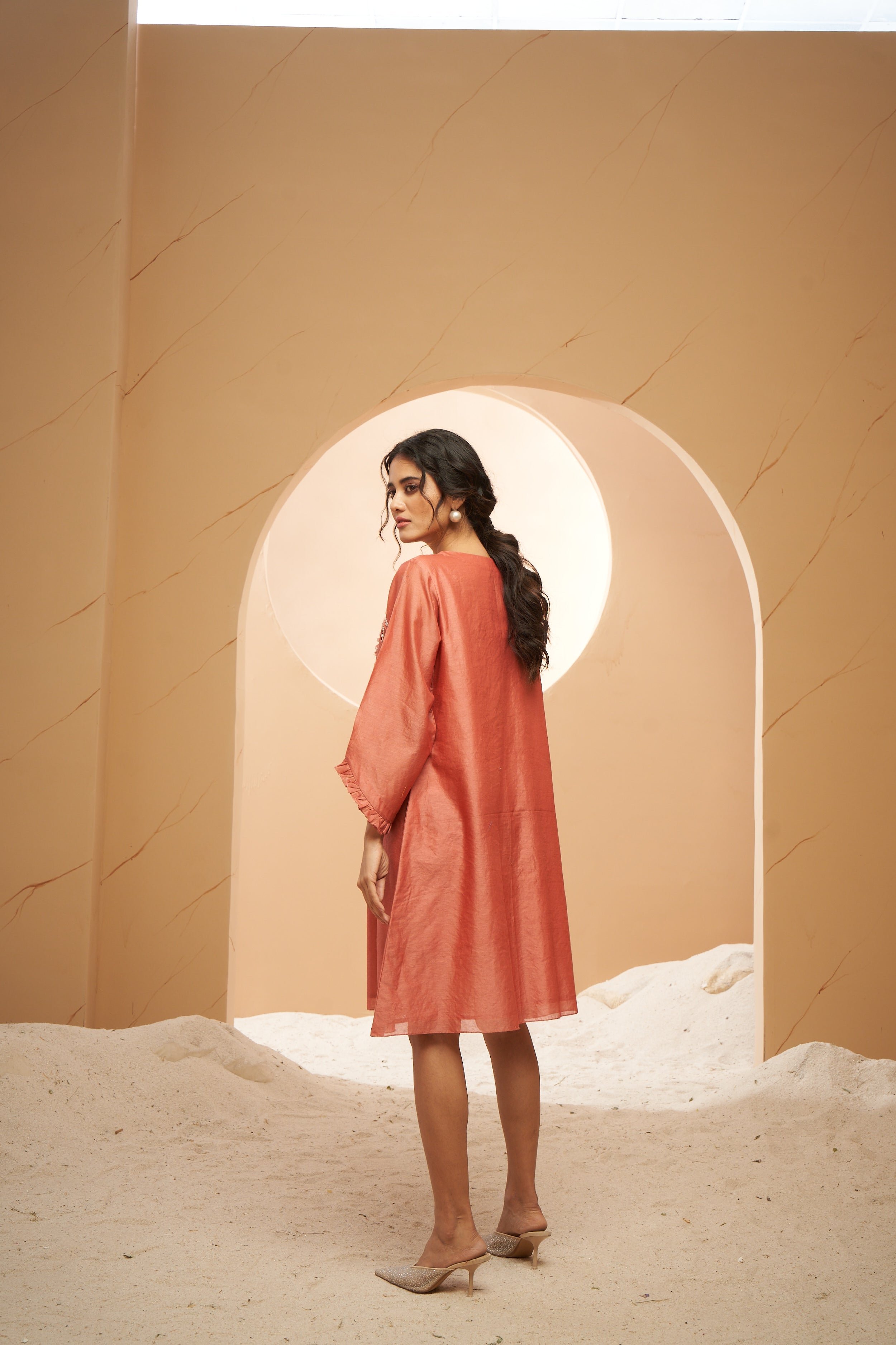 Chanderi tunic