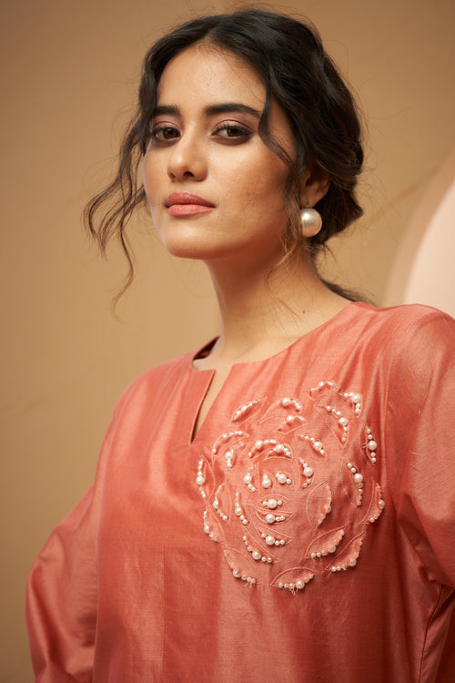Chanderi tunic