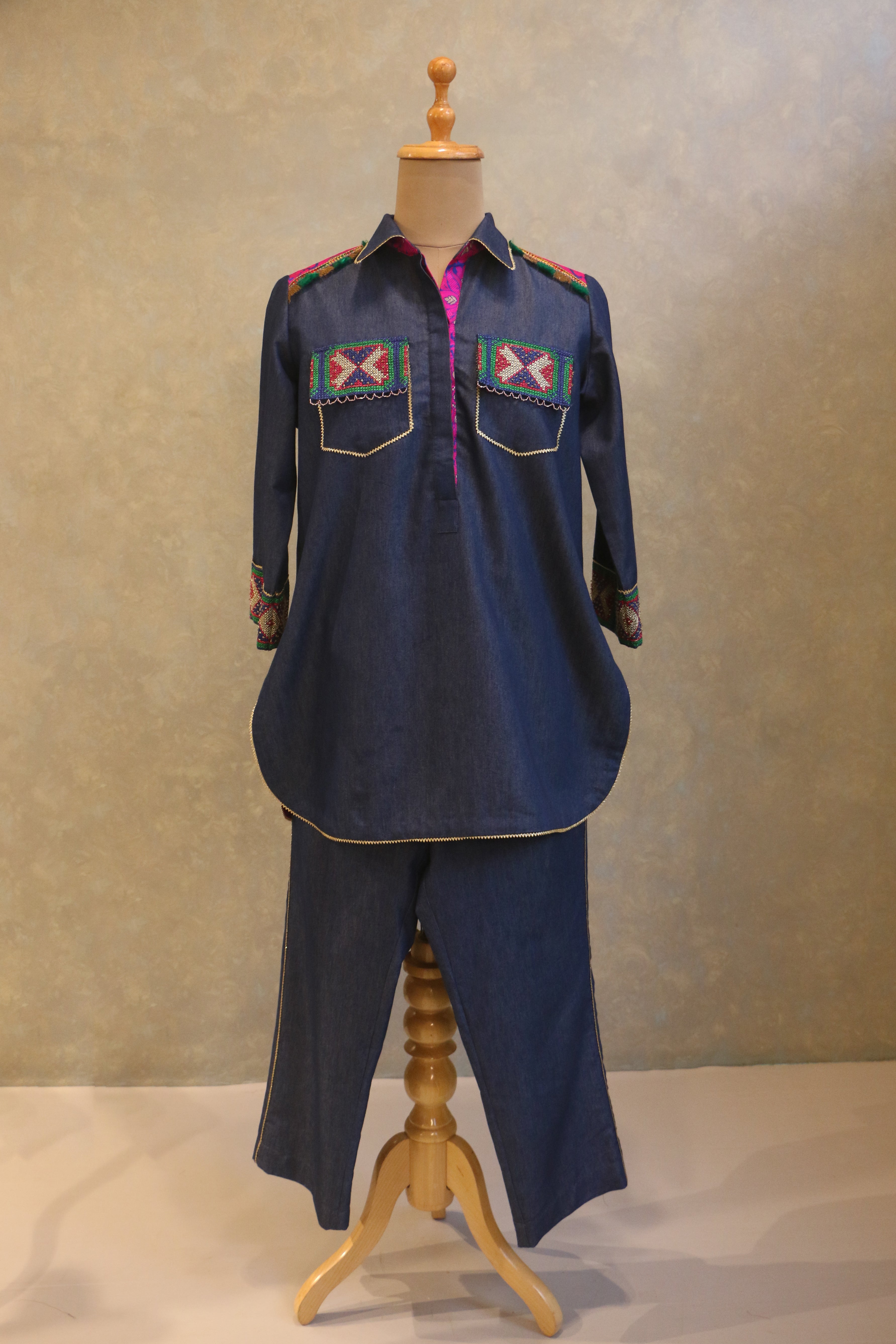 Denim Co-ord Set