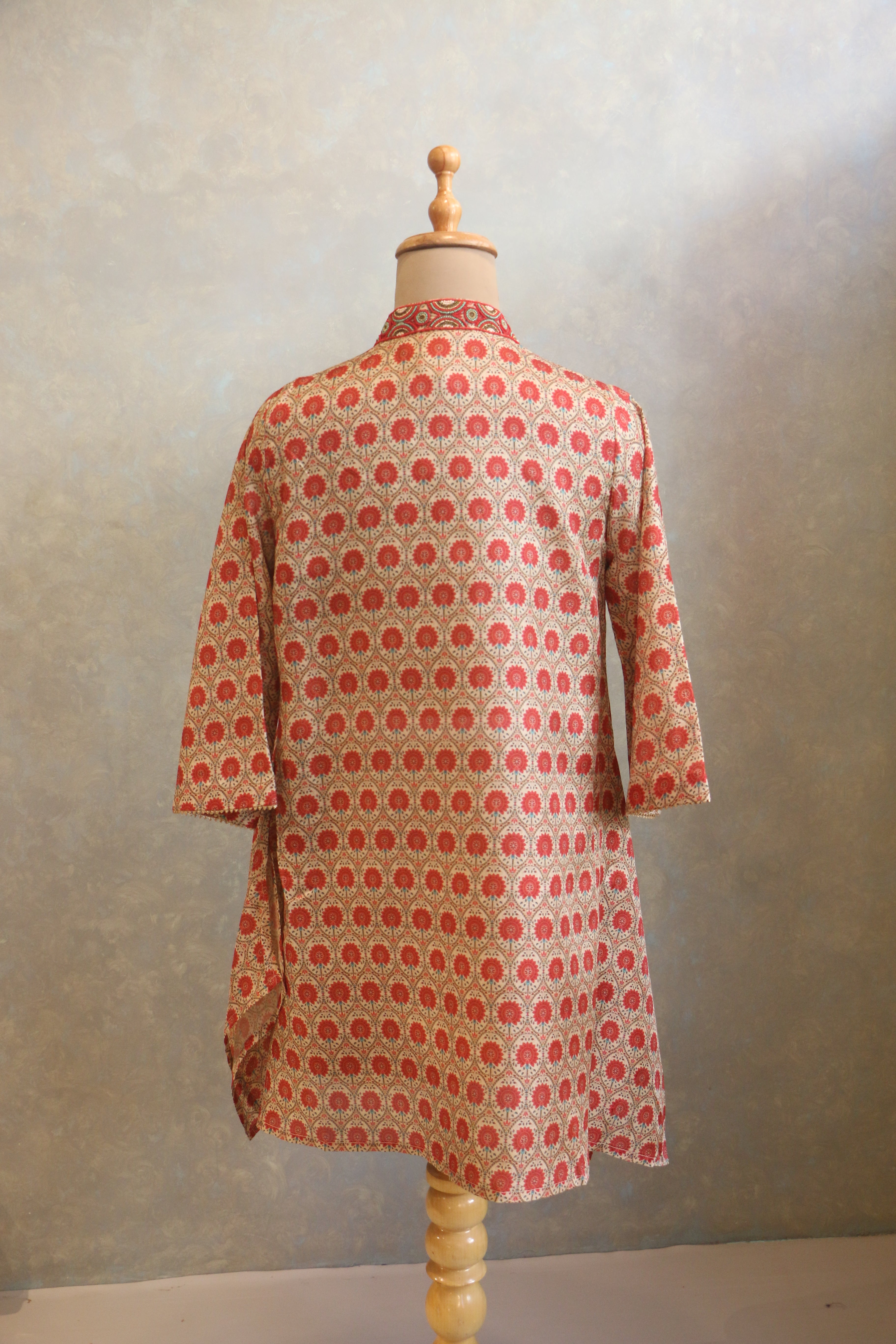 Embellished Neck Tunic Set