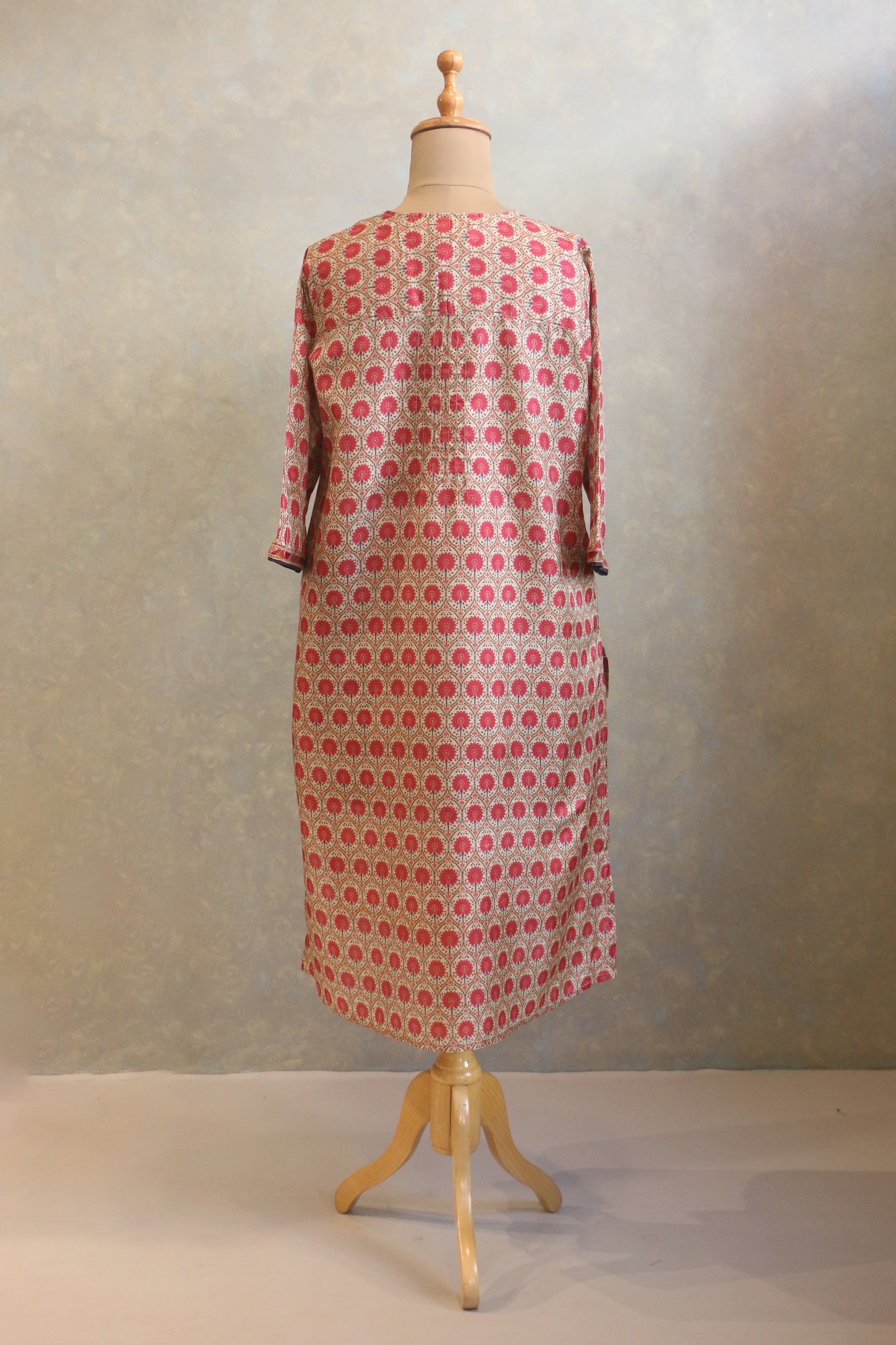 Lightly Embellished Neck Tunic