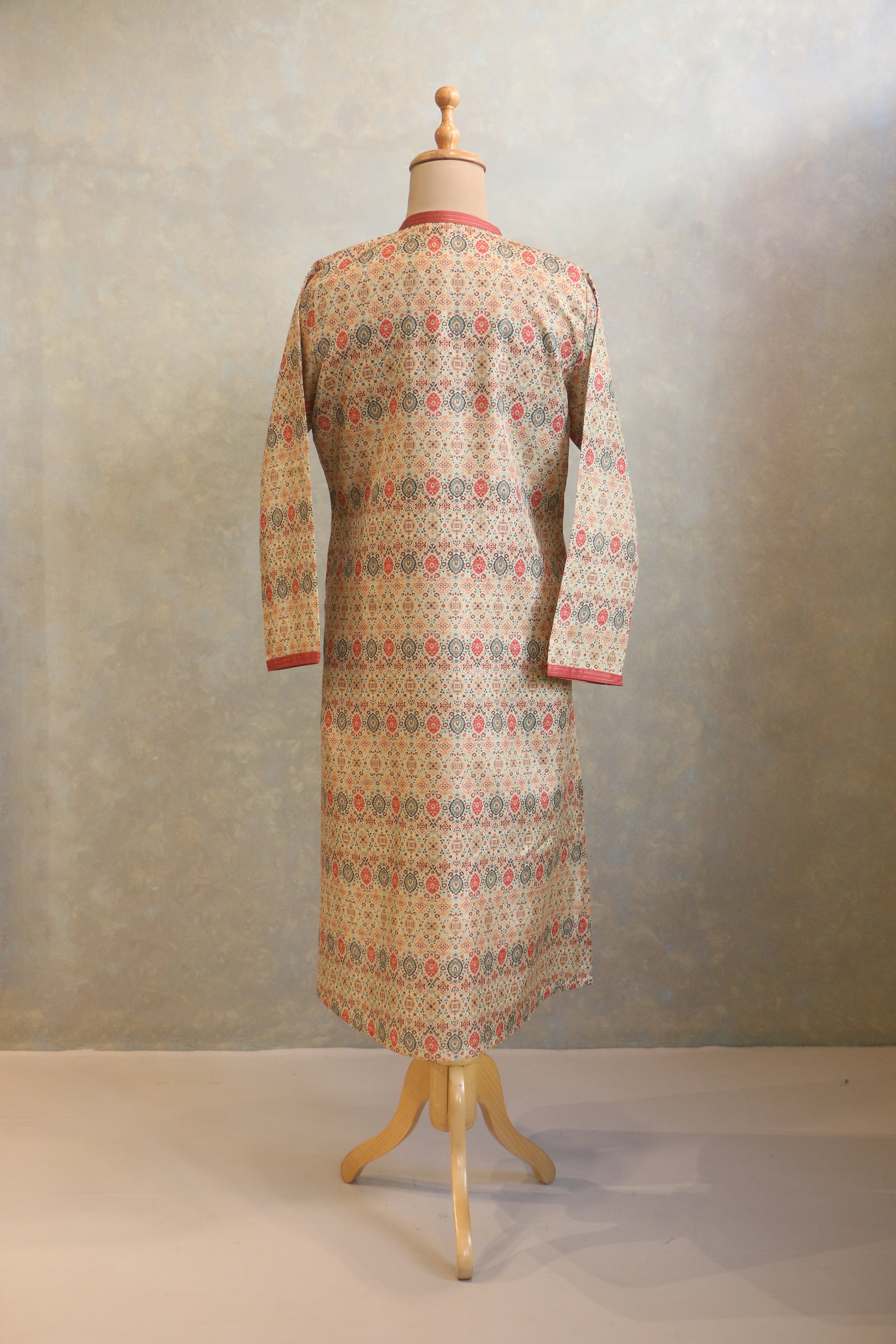 Heavy Embellished Neck Tunic