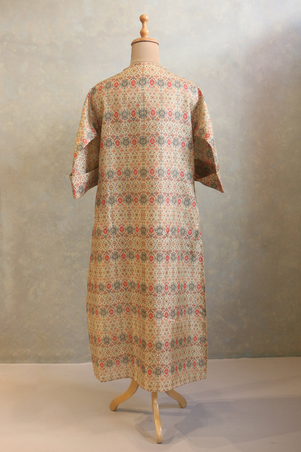 Lightly Embellished Neck Tunic