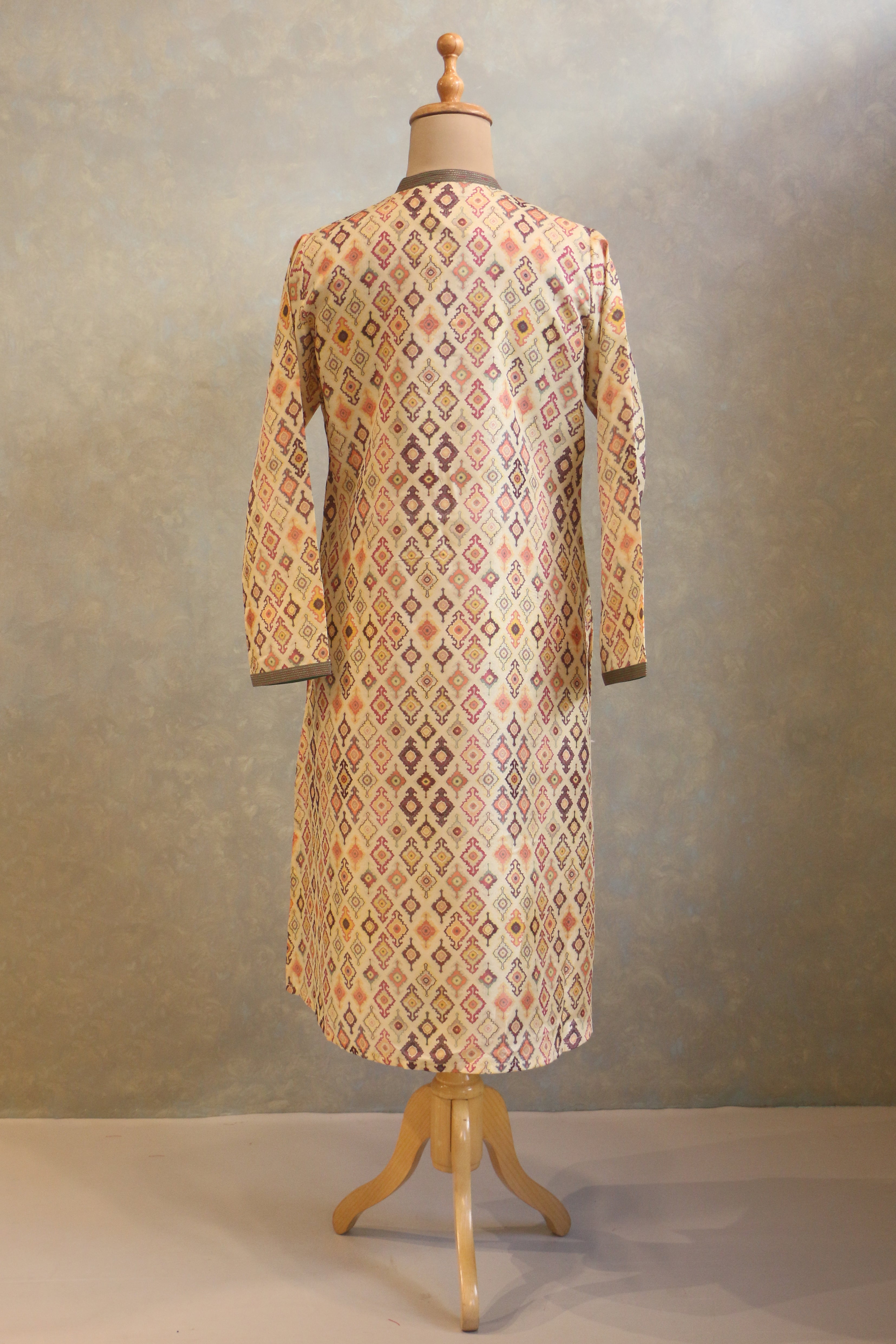 Heavy Embellished Neck Tunic