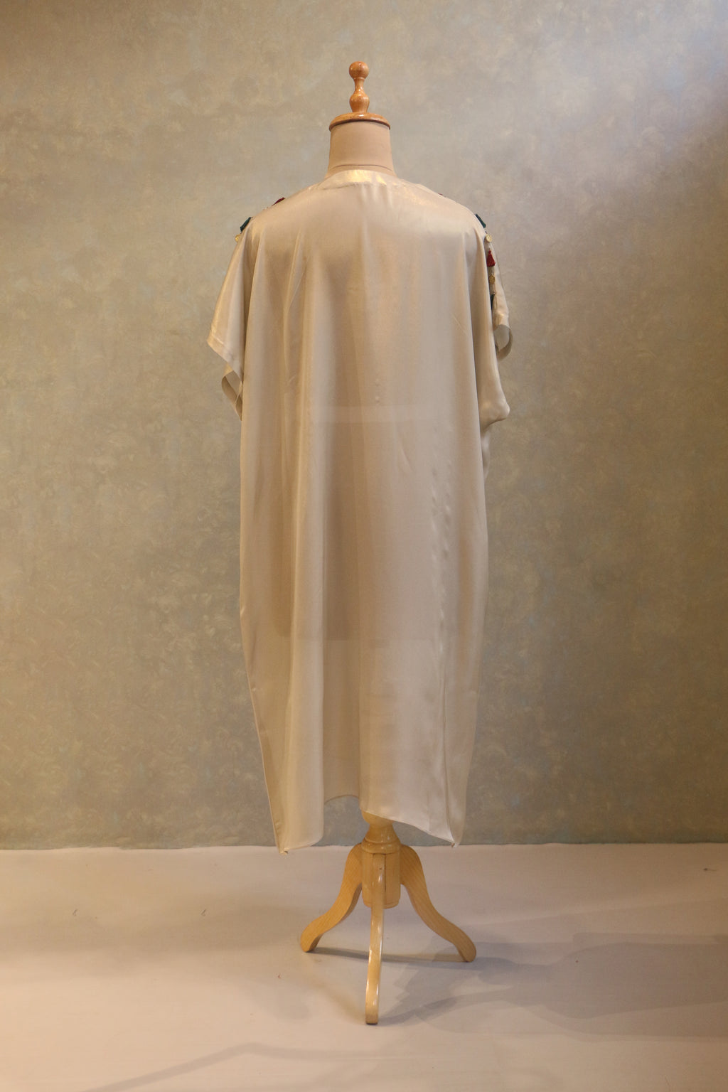Heavy Embellished Neck Kaftan