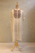 Heavy Embellished Neck Kaftan