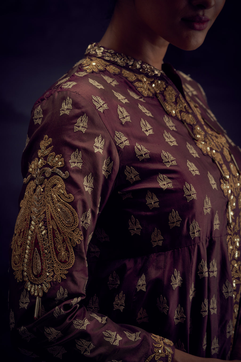 Top with Sharara
