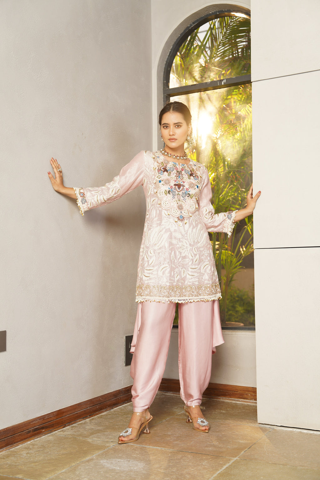 Kurta with dhoti