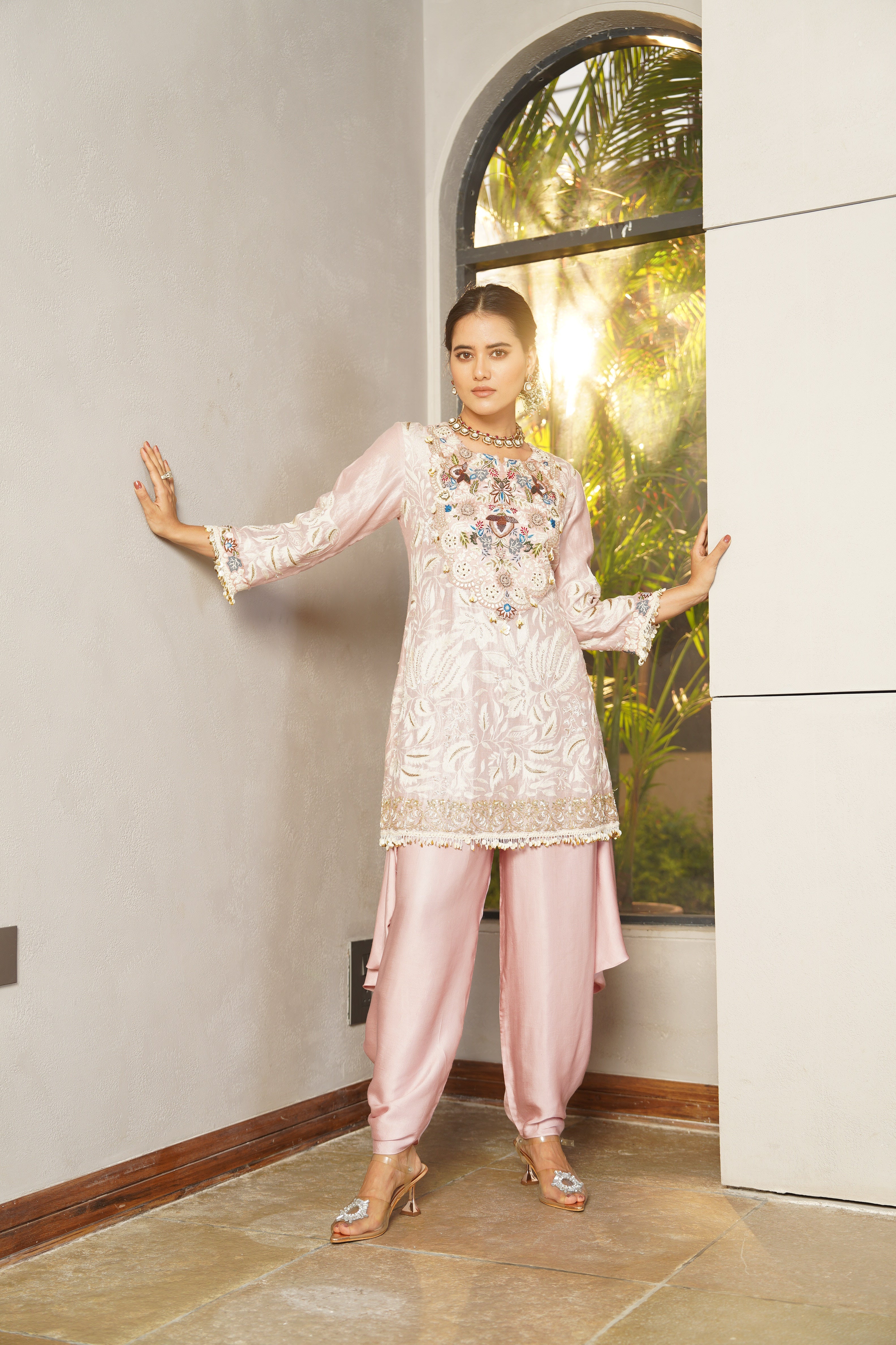 Kurta with dhoti