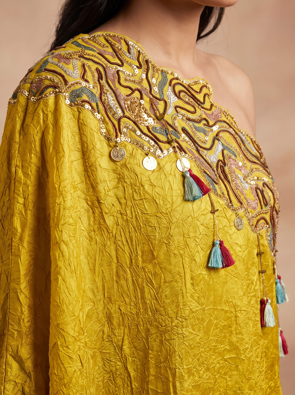 Dress with Gara Cut Pant
