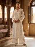 KAMEEZ WITH COTTON CRUSH FABRIC PANT
