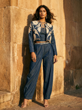 DENIM JACKET WITH PANT