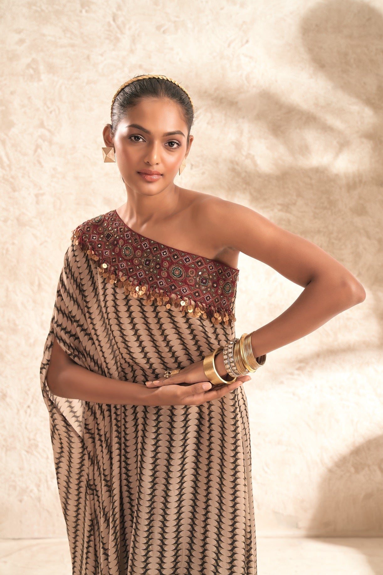 One Shoulder tunic