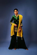 Green Kurti With Sharara And Dupatta