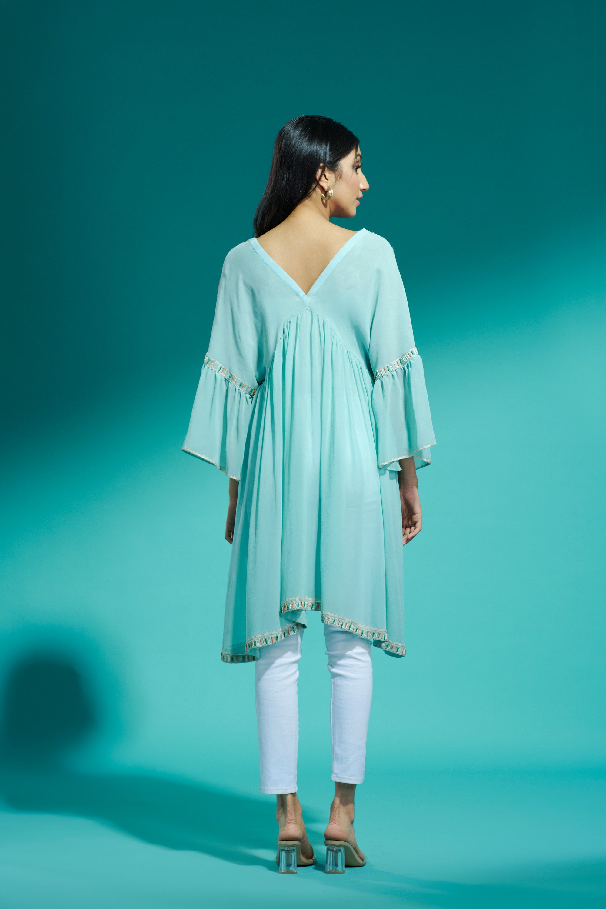 Icy Blue Tunic Aditi Somani India