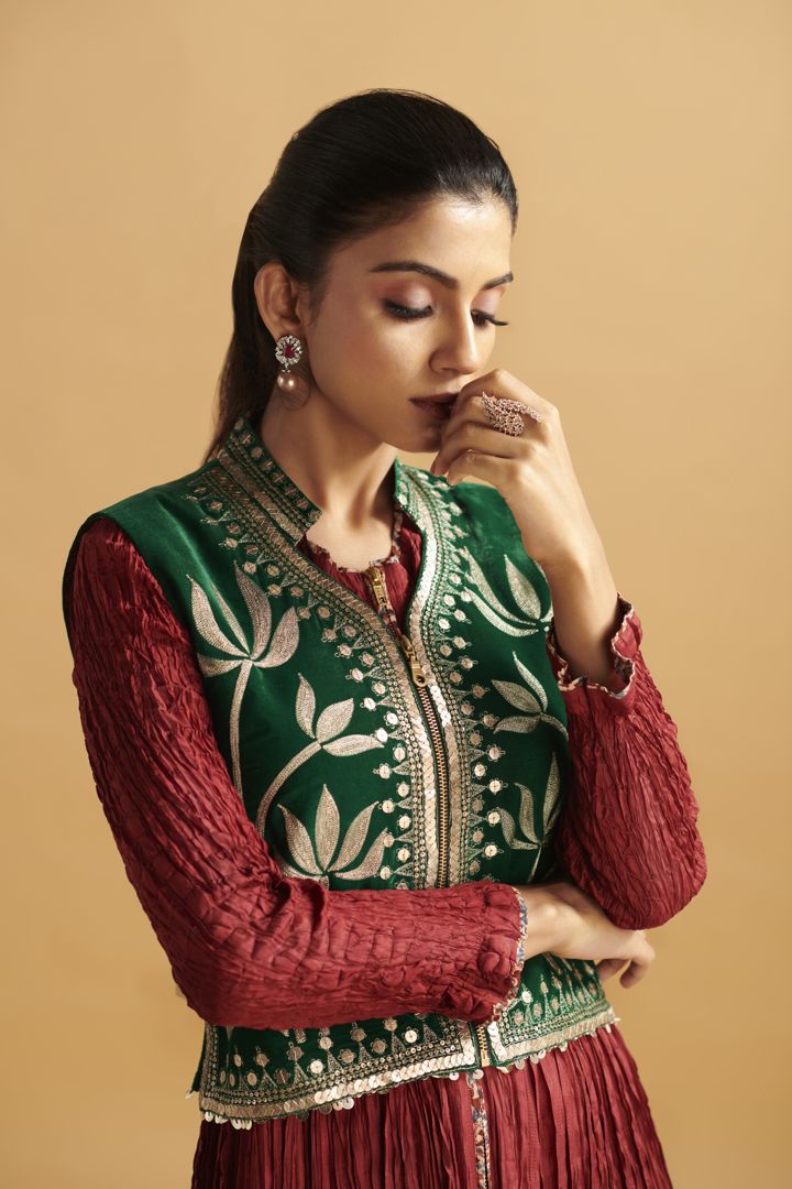 Tunic With Jacket Aditi Somani India