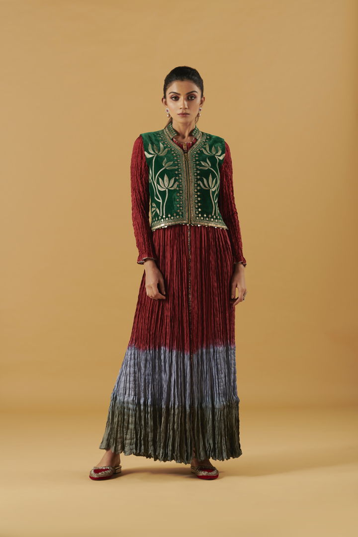 Tunic With Jacket Aditi Somani India