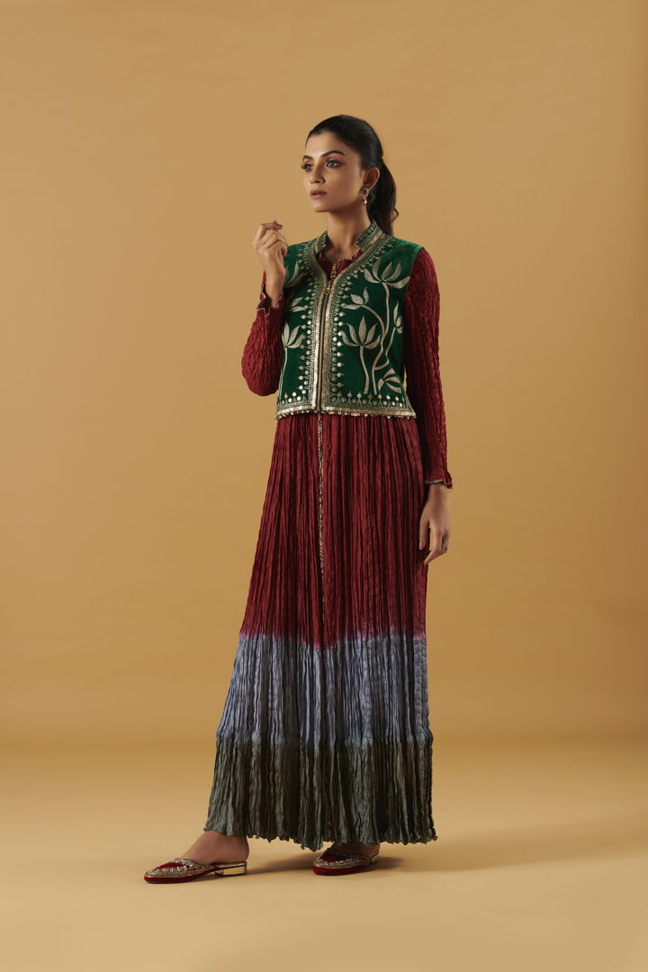 Tunic With Jacket Aditi Somani India