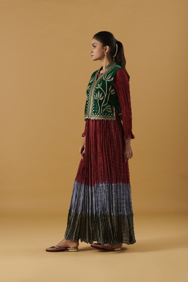 Tunic With Jacket Aditi Somani India