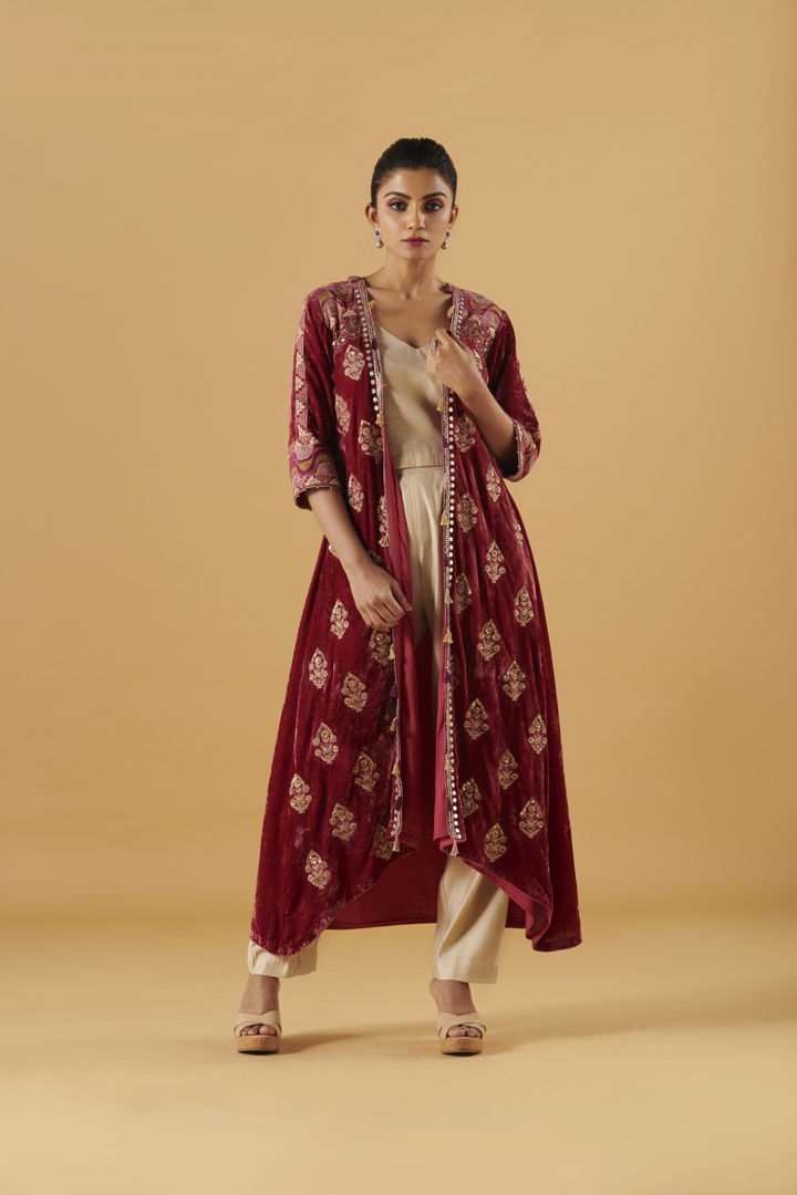 Embroidered Jacket Aditi Somani India